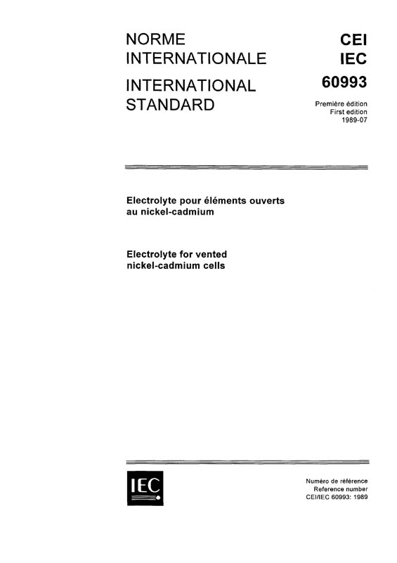 Cover IEC 60993:1989